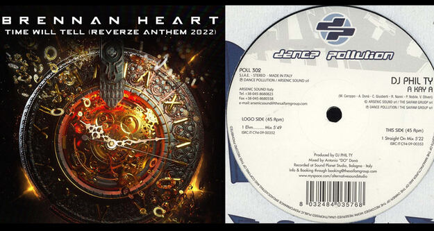 Release Radar: Brennan Heart - "Time Will Tell" & DJ Phil TY - "A Kay A"