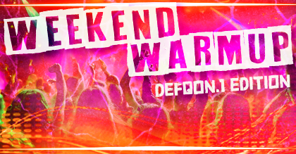 Weekend Warm Up - Red Race Edition